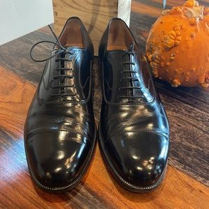 Salvatore Ferragamo Florence Mens Dress Shoes Side 11 D. Mint Condition